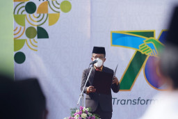 Wawali Kota Batu Beri Sertifikat Pengukuhan Arah Kiblat