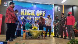 Pemkot Madiun Kick Off Vaksin Booster