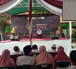 Campus Expo, Alumni SMAN 1  Tarik  Paparkan Jurusan Kuliah ke Siswa Kelas 12