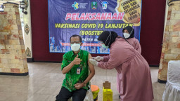 Kick Of Vaksin Booster di Magetan, Bupati Woto: Ini Penguat