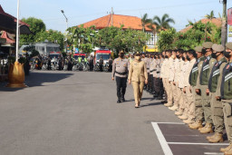 Forkopimda Kota Madiun Gelar Apel Pamor Keris Hadang Covid-19