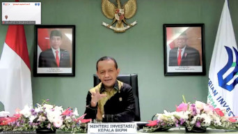 Dalam Webinar GMKI-GAMKI, Menteri Bahlil Bahas Tentang Pemilu 2024