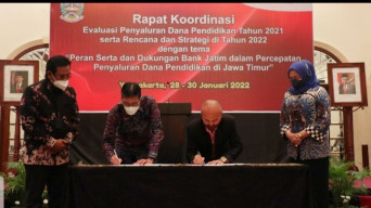 Bank Jatim Gandeng Diknas Percepat Penyaluran Dana BOS
