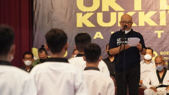 Taekwondo Jawa Timur Gelar Uji Kenaikan Tingkat DAN Kukkiwon