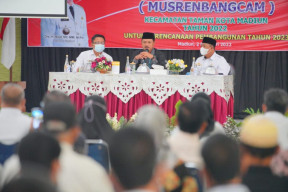Musrenbangkec Taman, Walikota Minta Warga Awasi Pembangunan