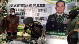 KASAD Jenderal TNI Dudung Abdurrachman Resmikan Rumdis TNI AD di Batu