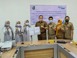 Percepat Layanan JKK, BPJAMSOSTEK - RSUD Ketapang Teken Kerjasama