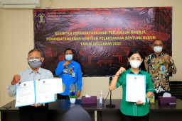 Kemenkumham Gelontorkan Rp 4,1 M Untuk Bantuan Hukum Bagi Masyarakat Miskin di Jatim