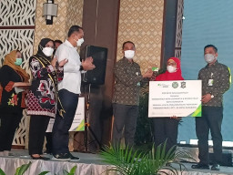 4.055 Bunda PAUD PTT Surabaya Terlindungi Program GN Lingkaran BPJamsostek