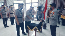 Kapolres Metro Depok Rotasi Jajarannya
