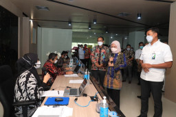 Pastikan Implementasi JKP, Menaker dan Dirut BPJAMSOSTEK Dialog dengan Peserta