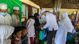 Peringati Harlah ke-32, IPHI Ponorogo Santuni Ratusan Yatim-Piatu