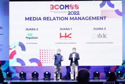 Keren, Pegadaian Borong 2 Kategori Penghargaan BCOMSS