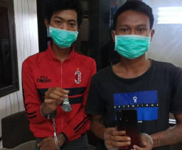 Rampas Handphone dan Hajar Korban, Dua Pelaku Diringkus Polsek Sukomanunggal