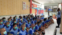 COVID-19 Landai, Warga Binaan Baru Tetap Harus Patuhi Prokes