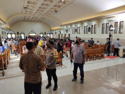 Kapolres Blitar Kota Cek Keamanan Gereja Dalam Perayaan Hari Raya Paskah