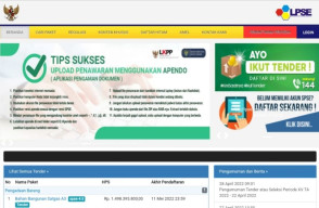 LPSE Pemkot Bermasalah, Eror Jelang Lelang