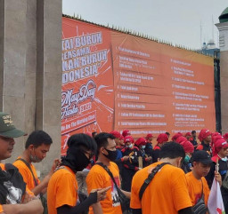 Sambut Mayday Fiesta di GBK, Buruh Apresiasi Polisi