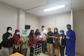 Bezuk Pasien, BPJS Ketenagakerjaan Beri Kepastian Manfaat Program JKK