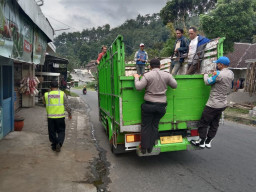 Truk Pengakut Hewan Ternak Tak Luput dari Pemeriksaan Petugas di Perbatasan