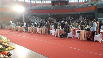 Wakil Walikota Batu Hadiri Deklarasi Anti Narkoba dan Cinta NKRI