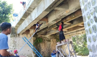 Jembatan "Krowak" Ponorogo Ditambal Sulam, Akademisi: Perlu Uji Lab Tes Kekuatan