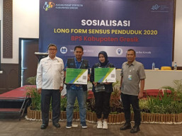 Ratusan Petugas Sensus Penduduk Gresik Terlindungi BPJS Ketenagakerjaan