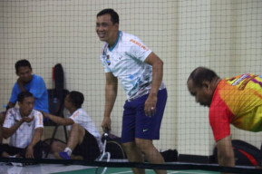 Polres Batu Gelar Bulutangkis Bersama Poltekad, Sambut Hari Bhayangkara ke-76