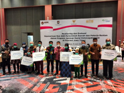 Kemendagri Desak Pemda se-Jatim Anggarkan Jamsostek Bagi Pekerja Non ASN