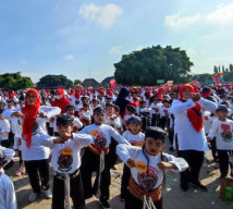 Menari Krido Warok, 19.271 Siswa TK Ponorogo Pecahkan Rekor Dunia