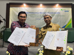 Teken Kerjasama, BPJS Ketenagakerjaan Ingatkan Dinkes Lindungi Non ASN