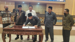 DPRD Lamongan Setujui Pertanggungjawaban Pelaksanaan APBD 2021