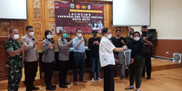 Polres Batu Launching Vaksinasi PMK Sebanyak 12.500 Dosis