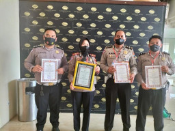 Satlantas Polres Batu Juara Giat Monev dan Hasil Dakgar Program ETLE Nasional