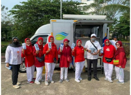 Warga Depok Sambut Antusias Layanan Mobil Keliling PDAM Tirta Asasta