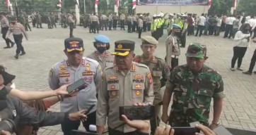 Kombes Hengki Pimpin Gelar Pasukan Bersama Tiga Pilar
