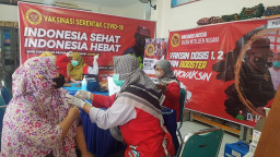 Tekan Covid 19, BIN Gelar Vaksinasi di Kelurahan Pangongangan