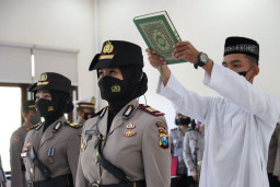 Pucuk Pimpinan Satlantas Polres Batu Digantikan Wajah Baru dari Polda Jatim