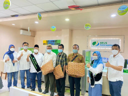 Di Harpelnas, BPJAMSOSTEK Sidoarjo Berikan Pengalaman Menyenangkan Pada Peserta