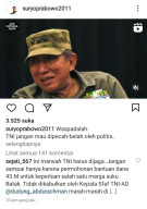 Manuver Effendi Simbolon Dinilai Berbahaya, Sesepuh TNI: Ingat Sejarah 1965!