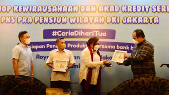 Bank bjb Bekali Calon Pensiunan PNS Wilayah Jakarta dengan Ilmu Kewirausahaan
