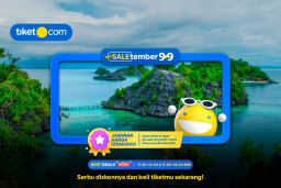 SALETEMBER 9.9 Tiba! Intip Liburan ala Captains tiket.com!