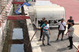 Stadion GOR Sidoarjo Dirusak Bonek,  Gus Muhdlor: Semoga Tak Terulang