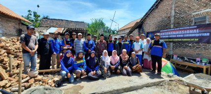 Opshid FKYME Madiun Bangun Rumah Syukur Layak Huni