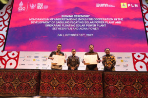 Wujudkan Transisi Energi, PLN Siap Kerjakan Proyek PLTS Terapung Singkarak & Saguling