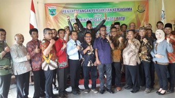 Berikan Pendampingan Hukum, Kades Se-Kota Batu MoU dengan Kejari Batu