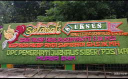 DPC PJS Ucapkan Selamat Dan Sukses Kepada Kapolres Baru Muara Enim