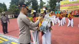 Kapolres Batu Beri Penghargaan Pocil dan Pelatih yang Telah Harumkan Kota Batu
