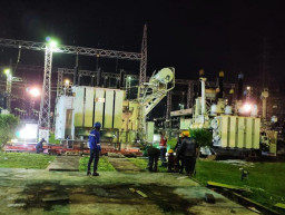 PLN Lakukan Peningkatan Kapasitas Tegangan pada IBT 1 GI Banaran