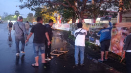 Foto Dokumentasi Jurnalistik Tragedi Kanjuruhan Dibentangkan di Peringatan 40 Hari